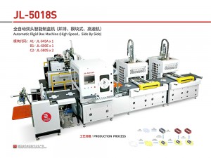 JL-5018S全自動雙頭智能制盒機（雙頭并排式）